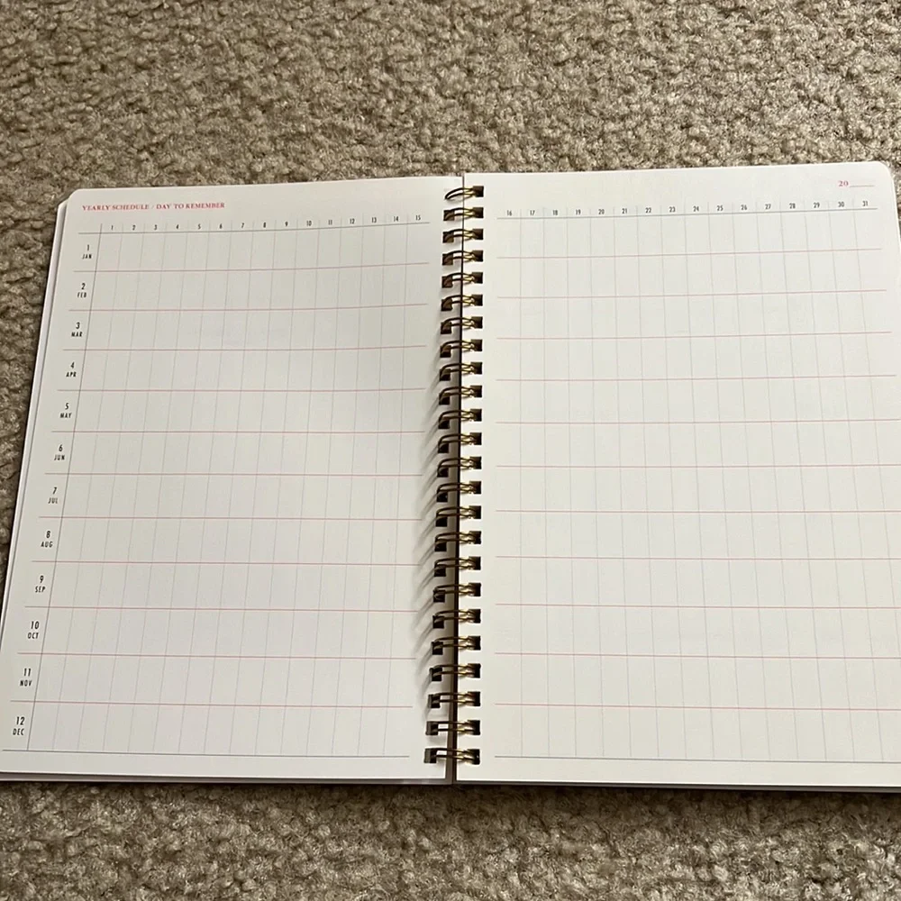 Planners set of 2 monthly/weekly